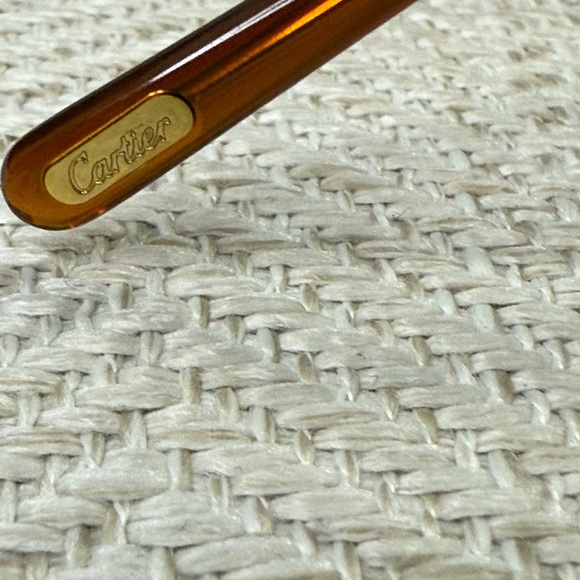 Cartier Pink and Gold Sunglasses 24k gold plated - Picture 4 of 8